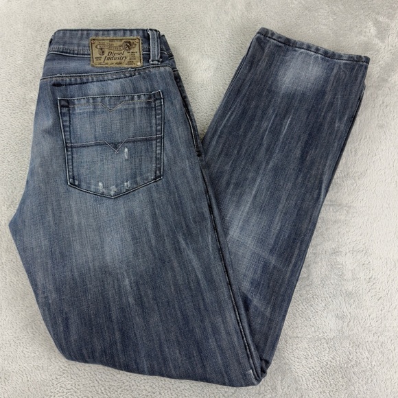 Diesel Industries Vintage Safado Jeans Straight Leg Men’s Size 36 x 34 US - Picture 1 of 13